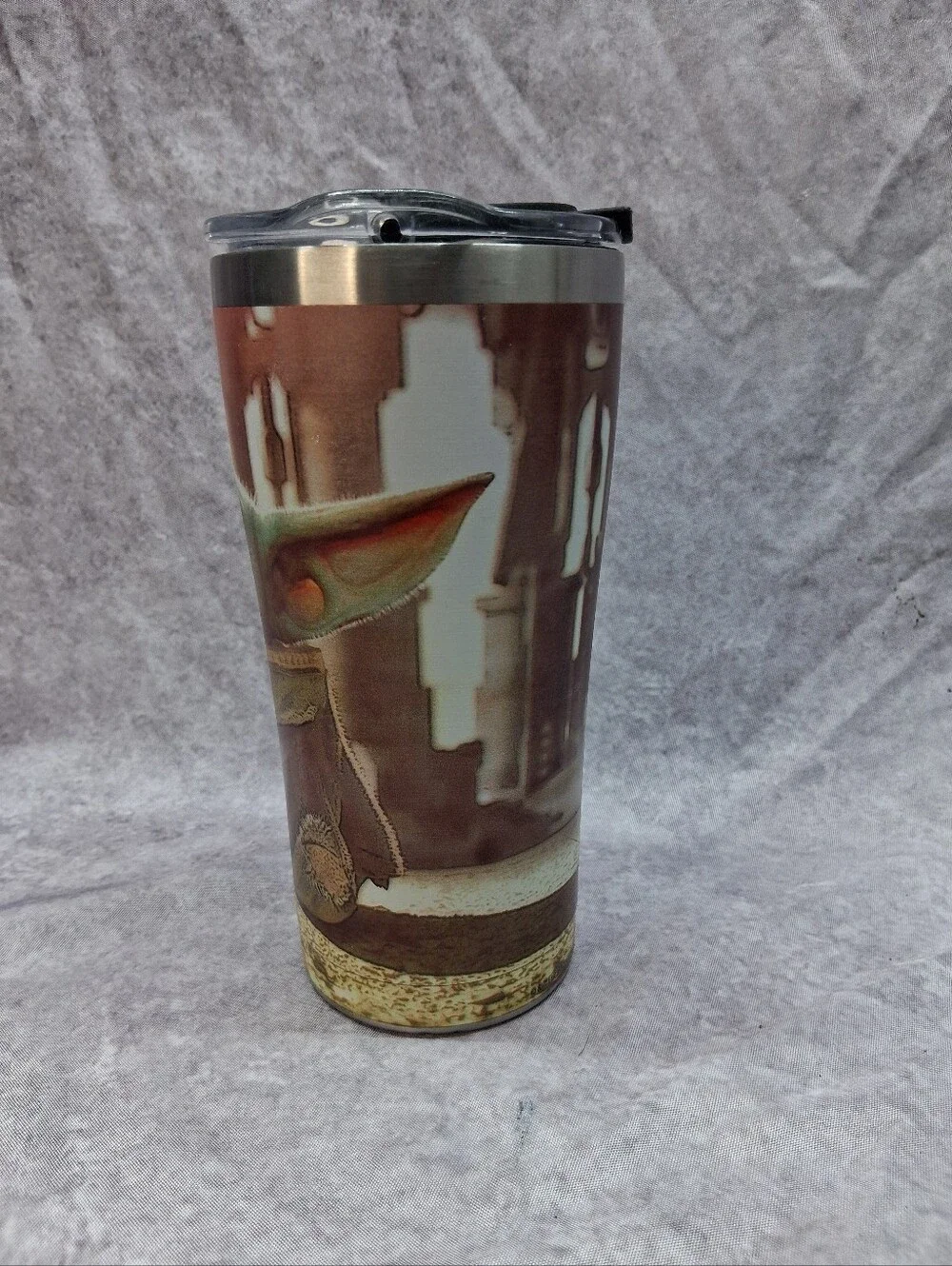 Star WarsThe Mandalorian Baby Yoda Stainless Steel Tervis 20 oz. Tumbler w/ Lid